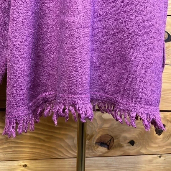 CABLE AND GAUGE WOMENS PLUS SIZE ORCHID  FRINGE AND HEM PULLOVER SIZE 14/16‎ - Picture 9 of 11